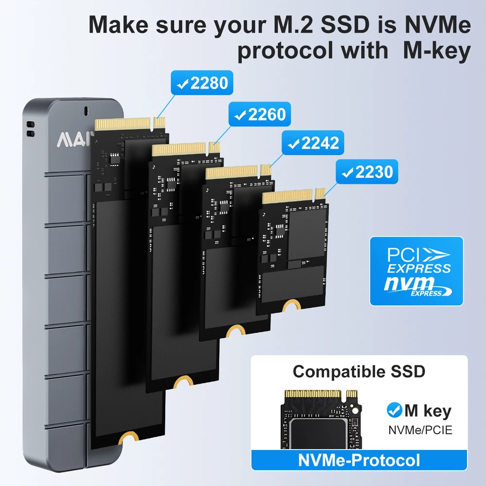 MAIWO M.2 NVMe SSD Kutusu USB  - Nvme Ssd incelemesi ve fiyatı
