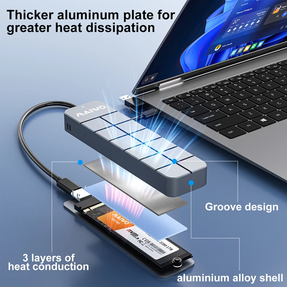 MAIWO M.2 NVMe SSD Kutusu USB  - Nvme Ssd incelemesi ve fiyatı