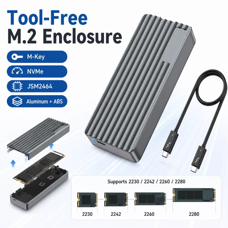 TBT3/USB4 M.2 NVMe SSD Kutusu  - M.2 Ssd incelemesi ve fiyatı